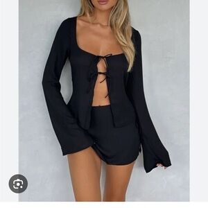 White Fox Boutique Elegant Black Ensemble